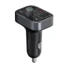 Baseus S-09 Pro Bluetooth FM transzmitter (fekete)