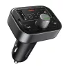 Baseus S-09 Pro Bluetooth FM transzmitter (fekete)