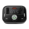 Baseus S-09 Pro Bluetooth FM transzmitter (fekete)