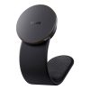 Baseus C02 Pro Series mágneses autós telefontartó vezeték nélküli töltővel (Fekete)