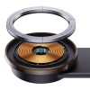 Baseus C02 Pro Series mágneses autós telefontartó vezeték nélküli töltővel (Fekete)