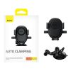 Baseus UltraControl Lite Series Autós telefontartó (fekete)