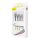 Baseus Fast 4in1 kábel - Lightning + Type-C(2) + Micro 3.5A 1.2m  (Fekete) 