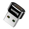 Baseus USB/Type-C átalakító adapter (Fekete)