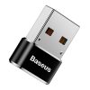 Baseus USB/Type-C átalakító adapter (Fekete)