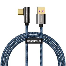   Baseus Legend Series USB - USB-C ferde kábel, 66 W, 1m (kék)