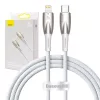 Baseus Glimmer 20W USB-C - Lightning Töltőkábel, - 1m, (Fehér) (CADH000002)