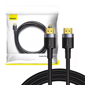 Baseus Cafule HDMI 2.0 kábel, 4K, 3D, 1m (fekete-szürke)