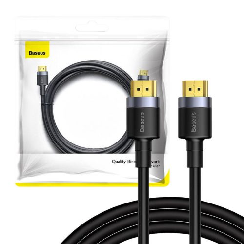 Baseus Cafule HDMI 2.0 kábel, 4K, 3D, 1m (fekete-szürke)