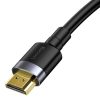 Baseus Cafule HDMI 2.0 kábel, 4K, 3D, 1m (fekete-szürke)