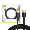 Baseus Cafule HDMI - HDMI kábel 4K, 60 Hz, 3D, 18 Gbps, 2m (Fekete)
