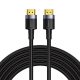 Baseus Cafule HDMI 2.0 kábel, 4K, 3D, 5m (fekete-szürke)