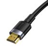 Baseus Cafule HDMI 2.0 kábel, 4K, 3D, 5m (fekete-szürke)