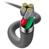 Baseus Jelly USB-Lightning kábel, 2,4A, 1,2m (fekete)