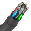 Baseus 100W USB-C Kábel, 1,2m (Fekete) (CAGD030001)
