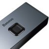 Baseus Matrix HDMI Switcher - 2 irányú HDMI kapcsoló (Sötét szürke)