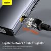 Baseus Multifunkciós HUB 11-in-1 - Szürke (CAHUB-CT0G)
