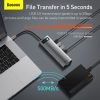 Baseus Multifunkciós HUB 11-in-1 - Szürke (CAHUB-CT0G)