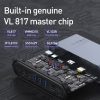 Baseus háromképernyős multifunkciós Type-C adapter – HUB dokkolóállomás CN+EU+UK csatlakozókkal (sötétszürke)