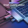 Baseus Thunderbolt C+ Pro 7 az 1-ben okos dokkolóállomás (szürke)