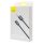 Baseus Crystal Shine USB-Lightning kábel, 2,4A, 2m (fekete)