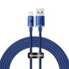 Baseus Crystal Shine USB-Lightning kábel, 2,4A, 2m (kék)