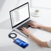 Baseus Crystal Shine USB-C - Lightning kábel, 20W, PD, 1.2m (Fekete)