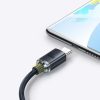 Baseus USB-C Crystal Gyorstöltő Kábel -100W - 2m - Fekete (CAJY000501)