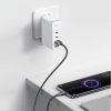 Baseus USB-C Crystal Gyorstöltő Kábel -100W - 2m - Fekete (CAJY000501)
