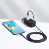 Baseus USB-C Crystal Gyorstöltő Kábel -100W - 2m - Fekete (CAJY000501)
