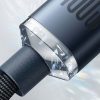 Baseus Type-C - Type-C Crystal Shine gyors töltő adatkábel 100W 1.2m (Fekete)