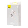 Baseus Crystal Shine USB kábel iPhone-hoz, 2.4A, 1,2m (rózsaszín)