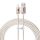 Baseus Crystal Shine USB kábel iPhone-hoz, 2.4A, 2m (rózsaszín)