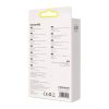 Baseus Crystal Shine USB kábel iPhone-hoz, 2.4A, 2m (rózsaszín)