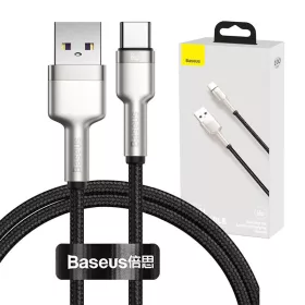 Baseus Cafule USB-USB-C kábel, 66 W, 1m (fekete)