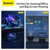 Baseus Video Kábel High definition Series HDMI - HDMI 4K 60 Hz, 3D HDR, 18 Gbps, 1m - Fekete (CAKGQ-A01)