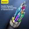 Baseus Video Kábel High definition Series HDMI - HDMI 4K 60 Hz, 3D HDR, 18 Gbps, 1m - Fekete (CAKGQ-A01)
