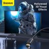 Baseus Video Kábel High definition Series HDMI - HDMI 4K 60 Hz, 3D HDR, 18 Gbps, 1m - Fekete (CAKGQ-A01)
