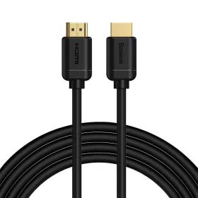   Baseus HDMI 2.0 Kábel, 4K 60Hz, 3D, HDR, 18Gbps, 3m (Fekete)