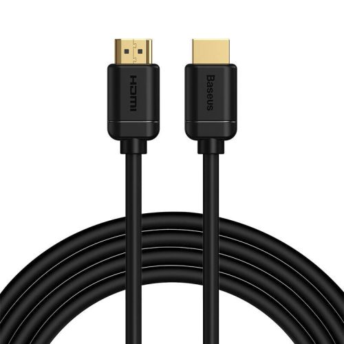 Baseus HDMI 2.0 Kábel, 4K 60Hz, 3D, HDR, 18Gbps, 3m (Fekete)