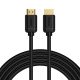 Baseus HDMI 2.0 Kábel, 4K 60Hz, 3D, HDR, 18Gbps, 3m (Fekete)
