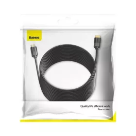   Baseus HDMI 2.0 kábel, 4K 30Hz, 3D, HDR, 18Gbps, 8m (Fekete)