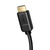 Baseus HDMI 2.0 kábel, 4K 30Hz, 3D, HDR, 18Gbps, 8m (Fekete)