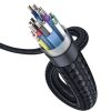 Baseus Enjoyment Series HDMI 2.0 kábel, 4K, 3D, 2m (fekete-szürke)