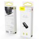 Baseus L46 Lightning-2x Lightning audioadapter (fekete)