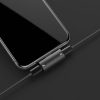 Baseus L46 Lightning-2x Lightning audioadapter (fekete)