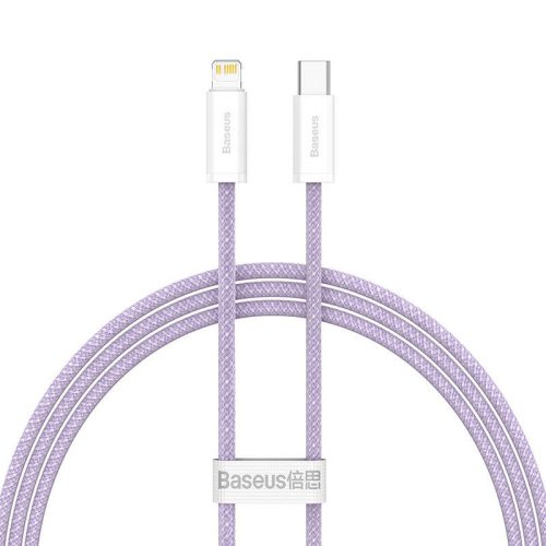 Baseus Dynamic Series USB-C-Lightning kábel, 20 W, 1m (lila)