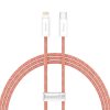 Baseus Dynamic Series USB-C-Lightning kábel, 20 W, 1m (narancssárga)