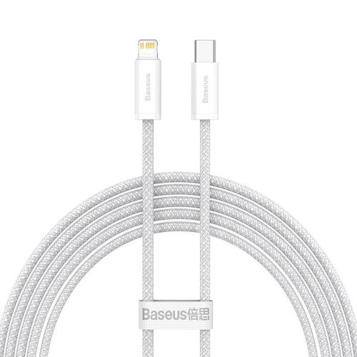Baseus Dynamic Series USB-C-Lightning kábel, 20 W, 2m (fehér)