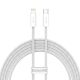 Baseus Dynamic Series USB-C-Lightning kábel, 20 W, 2m (fehér)